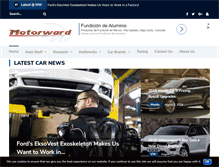 Tablet Screenshot of motorward.com
